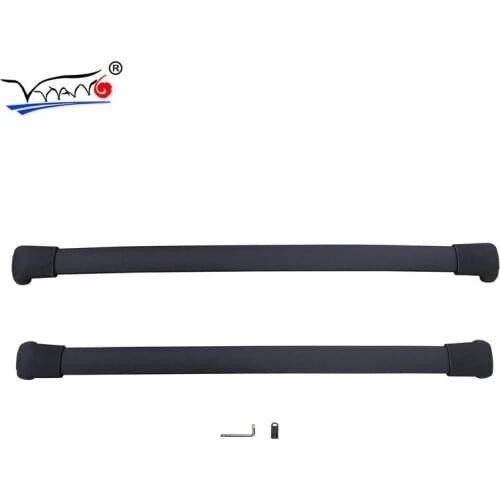 Car Styling For Kia Sorento 2016-2018 Aluminum Alloy Side Bars Cross Rails Roof Rack Luggage Carrier Rack 2Pcs