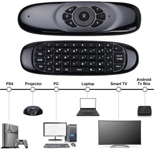 Wireless mouse keyboard remote control for 6-axis 2.4GHz Fly Air mouse gyroscope with remote control for smart TV Mini PC
