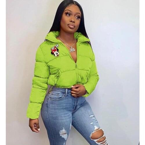 Женские модные пуховики Disney China At AliExpress