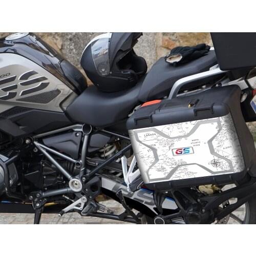 For BMW Vario Case Protector Sticker 2013-2020 R1200GS R1250GS ADV LC Side Box Decoration Stickers