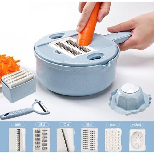 Creative Fruit Vegetable Tools Multi-Functional Veggie Chopper Cutter Dining Bar Kitchen Tools Gadgets Home Kitchen Accessories