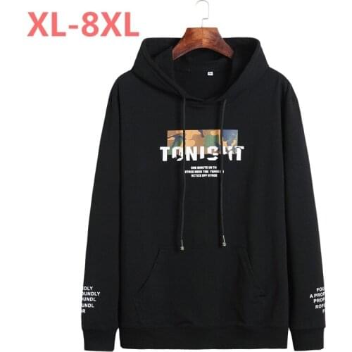 10XL 8XL 6X Mens T-shirt Brand Long Sleeve Loose Fit Hooded Tshirt Camouflage Printed Cotton Casual Streetwear Tee Hip Hop Top