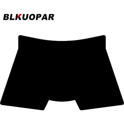 BLKUOPAR for Men Underpants Icon Car Stickers Creative Sunscreen Decals Waterproof Motorcycle Helmet Surfboard Decor Car Label