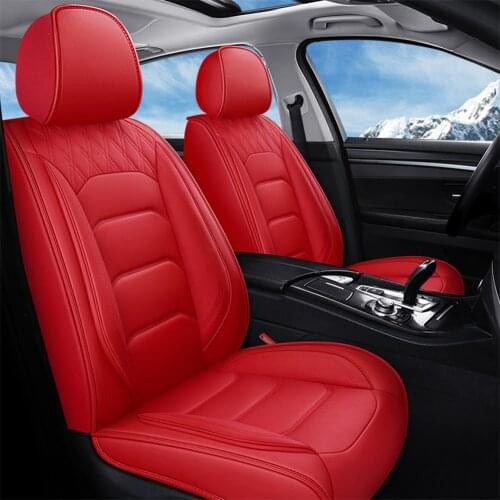 New Leather Car Seat Covers for suzuki grand vitara jimny swift accessories sx4 baleno ignis cover for vehicle seat accessories