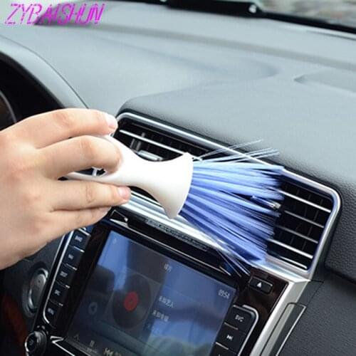 Car Slot dashboard ventilation cleaning brush and air outlet armrest brush for Volvo S40 S60 S80 XC60 XC90 V40 V60 C30 XC70