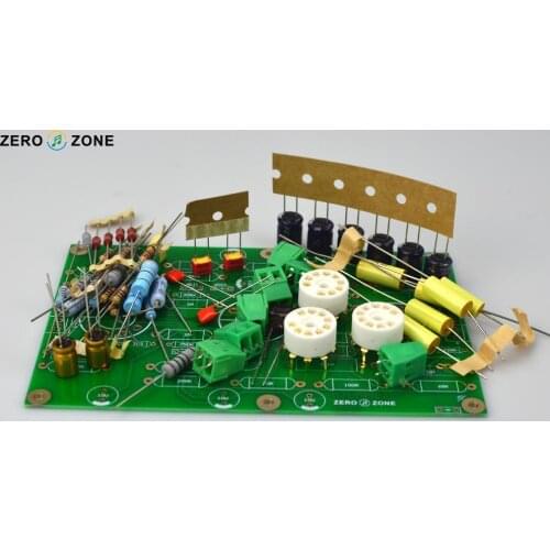 ZEROZONE DIY E834 RIAA MM Tube Phono Stage Amplifier Kit Base On EAR834 Circuit ( Without Tube )