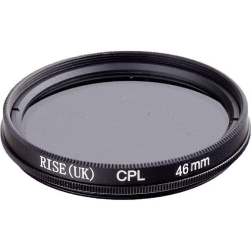 10 pcs RISE(uk) 46mm Circular Polarizing CPL C-PL Filter Lens 46mm For Canon NIKON Sony Olympus Camera