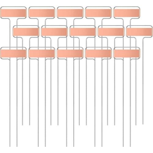 40 Pieces of Metal Plant Labels 10 Inch Copper Plant Labels Plant Tag Labels