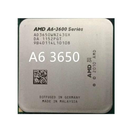 AMD A4-Series A6-3650 A6 3650 a6 3650 Quad-Core CPU properly Desktop Processor properly Desktop Processor free shipping