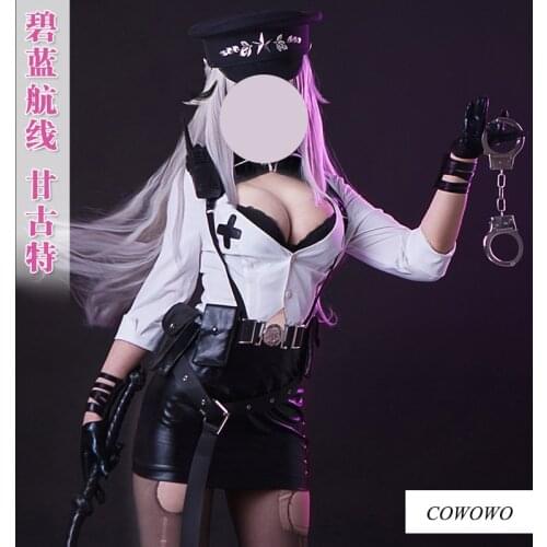 Anime!Azur Lane Gangut Warden Change Clothes Firm Performer Sexy Lovely Uniform Cosplay Costume Halloween 2020 NEW Free Shipping