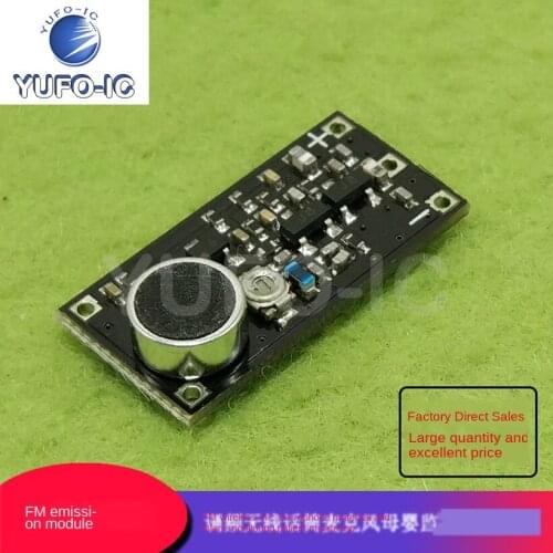 Free Ship 1PCS FM Wireless Mic Microphone FM Transmission Module Maternal and Infant Monitoring Patient Monitoring