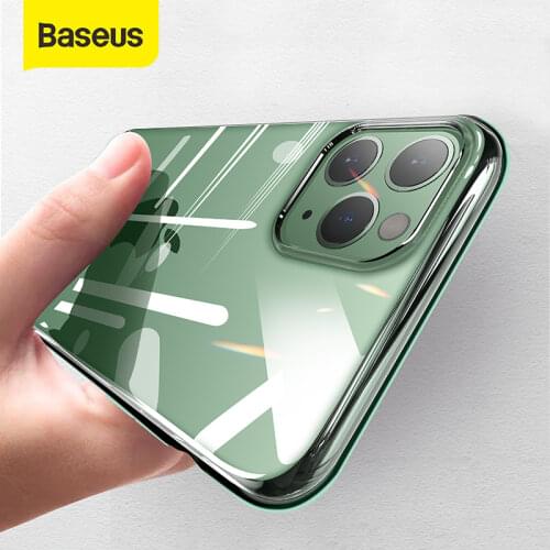 Baseus Transparent Phone Case For iPhone 11 Pro Case Ultra Thin Soft TPU Cover Case For iPhone 11 Pro Max Case Cover Silicone