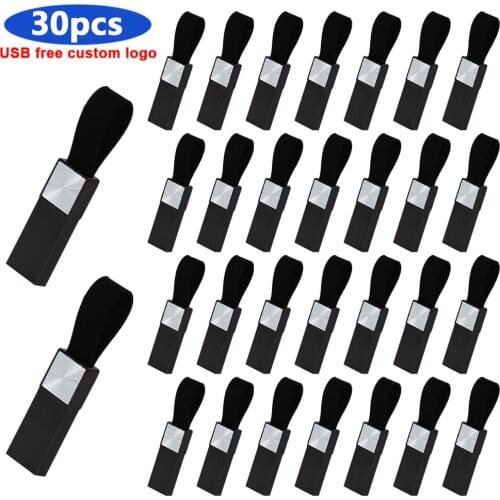 30pcs/lot free logo Original Metal 8G 16G 32G USB 2.0 Flash Drives Memory Stick 64GB USB Flash disk Pendrive External Storage
