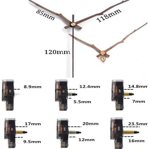 Hanging DIY Quartz Wall Watch Step Clock Movement Quartz repair Movement Clock Mechanism Parts with pointers