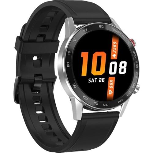 New Smart Watch Men IP68 Waterproof Bluetooth Call 360*360 Heat Rate Blood Pressure 1.3inch TFT Sleep Monitor Sports Smart Watch