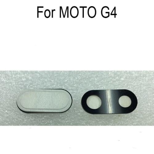 Original For Moto G4 Rear Back Camera Glass Lens For Moto G4 XT1643 Repair Spare Parts G4Plus Replacement XT1643