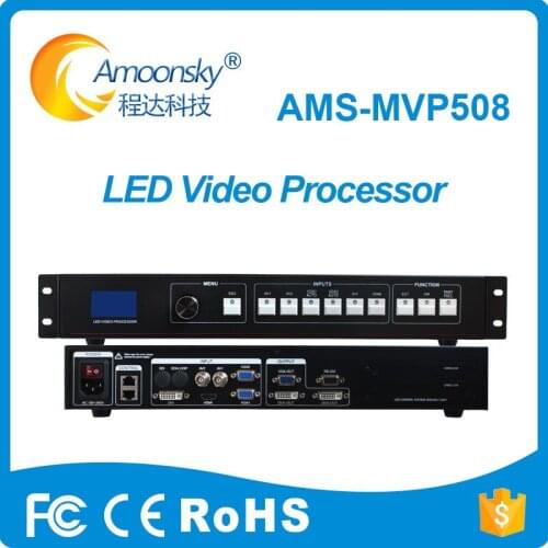 Full color video display processor with seamless switching for commercial led screen digital outdoor signs cost