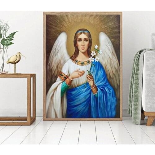 Religious Poster Virgin Mary Jesus Print Canvas Painting Mural Art Religious Madonna Baby Room Decoration Poster Painting