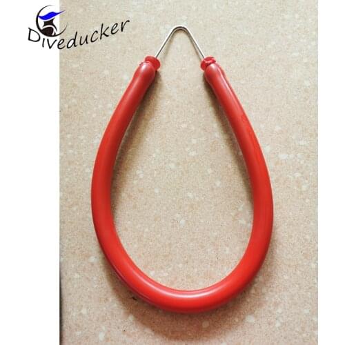 3*16mm 40cm rubber band sling Latex tube for Spearfishing gun accessory Blue red with wishbones spearfishing equipment