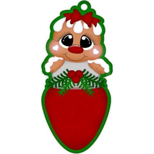 Christmas Gingerbread Shaker Embellishment Troqueles Scrapbooking Envio Gratis dies scrapbooking Light Bulb Tags