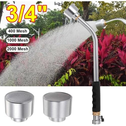 400/1000/2000 Mesh Handheld Nursery Nozzle Seedlings Nozzle Vegetable Lawn Garden Watering Wand Sprinkler Watering Tool