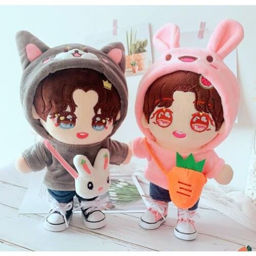 Skzoo Clothes Sweater Set Plush Toys Kawaii 20cm Doll Clothes Pack Kids Stuffed Animal Plushie Dropshipping