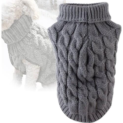 Pet Sweater for Large Small Dog Clothes Winter French Bulldog Winter Clothes for Small Dogs Sphinx Cat Chritmas Dog Clothes