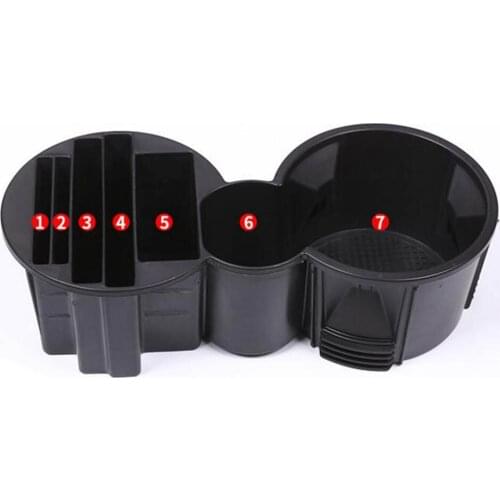 Storage Box Separation Cup Holder Stowing Console Multifunction Tidying Retrofit Kits For Rand Rover Sport LR5 Discovery 5