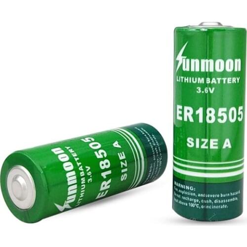 1PCS ER18505 smart water meter battery 3.6V 4000MAH ER18505H 18505