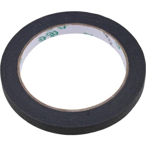 10mm Wide Black Guitar Pickup Professional Grade Insulated Tape