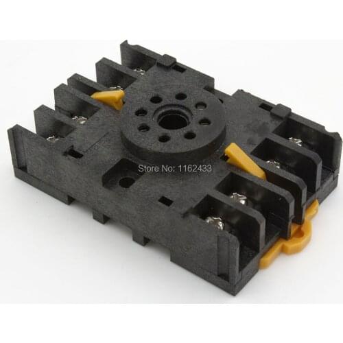 5pcs/lot 8PFA relay socket for ST3PA ST3P AH3 AH2-Y AFR-1 MM2XP relay