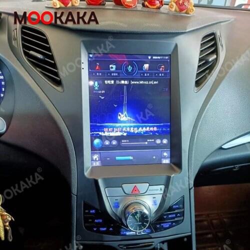6+128GB Android 10.0 Car Radio Multimedia Player For Hyundai AZERA Grandeur 2011 2012 GPS Navi Auto Stereo Head Unit DSP Carplay