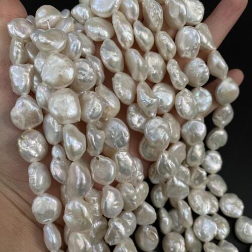 Natural Freshwater Pearl Beads irregular Shape Punch Loose Beads For jewelry making DIY necklace bracelet accessories