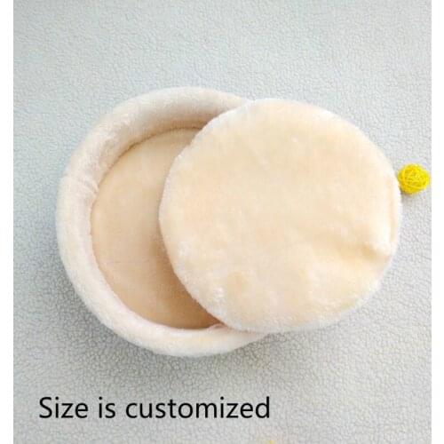 DIY cat climbing tree replacement accessories customized flannel cat box cat round tray cat nest for cat climb tree climb tower