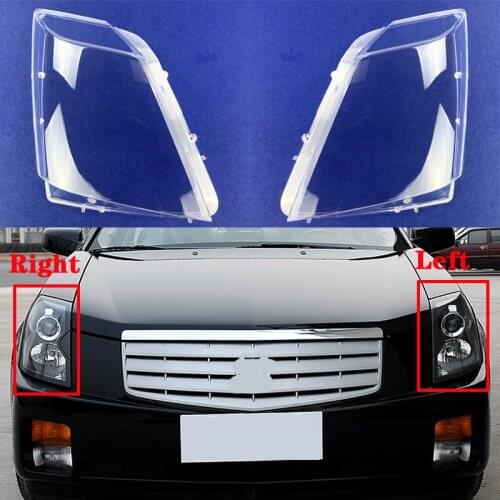 For Cadillac CTS 2005-2006 Car Front Headlight Cover Auto Headlamp Transparent Lampshade light glass Lens Shell