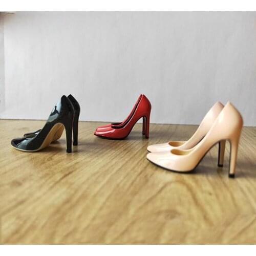 Feeltoys FT015 1/6 1/12 Scale Office Lady Sexy High Heels Sandals Elegant empty inside For 12" Action Figures Body Accessories