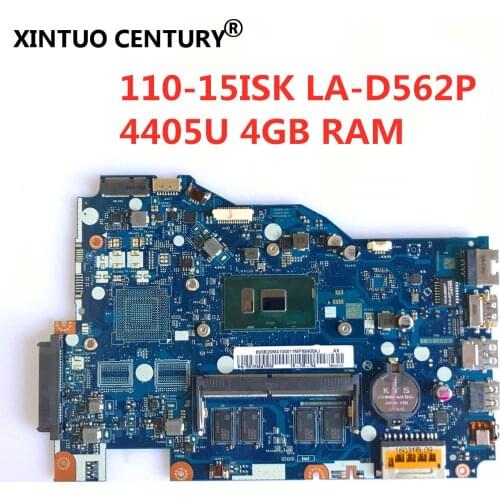 LA-D562P Laotop motherboard para Lenovo Ideapad 110-15ISK mainboard original 4G-RAM 4405U Pentium CPU 100% tested ok