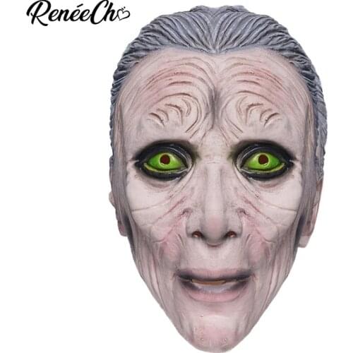 Reneecho Wizard Mask Latex Witcher Masks For Halloween Costume Men Vampire Mask