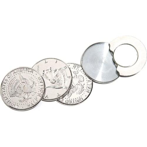 1Pcs Special Magnetic Flipper Coin Butterfly Coin Magic Tricks Money Magic Accessories Stage Street Close Up Comedy Props