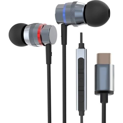 KBEAR ST1 1DD Dynamic Driver In Ear Earphone DJ Monitor Metal HIFI Music Wired Mic IEM with Type-C Conneector KBEAR Lark KS1 KS2