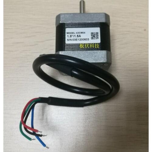 New Leadshine 42CM02 NEMA 17 stepper motor with 0.21 N.m (30 oz-in) holding torque 2 phase step motor 4 wires shaft size 5mm