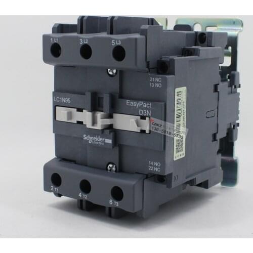 Original authentic Schneider AC contactor LC1N95M5N LC1N95Q5N LC1N95F5N LC1N95CC5N LC1N95B5N LC1N95E5N LC1-N95 220V 380V
