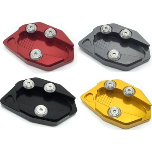 For YAMAHA TMAX T-MAX 530 2008-2014 Motorcycle CNC Kickstand Sidestand Stand Extension Enlarger Pad