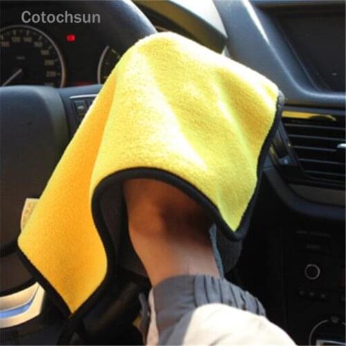Cotochsun Car Cleaning Towel For Citroen DS-series C-Quatre C-Triomphe Picasso C1 C2 C3 C4 C4L C5 Elysee Xsara CACTUS