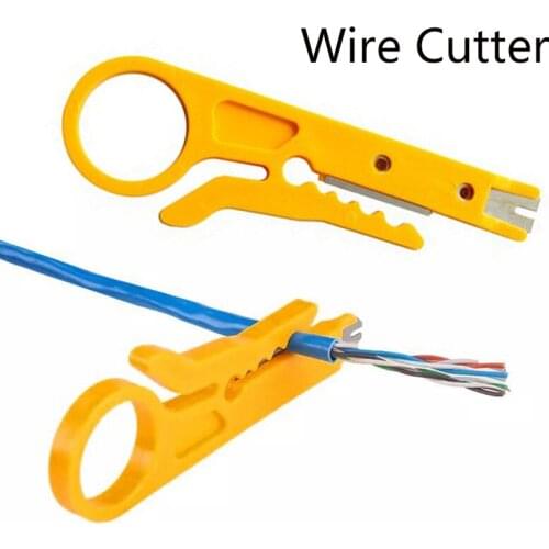 Mini Portable Stripping Wire Cutter Pocket Wire Stripper Hand Repair Tool Cable Stripping Wire Cutter Crimping Tool Easy Use