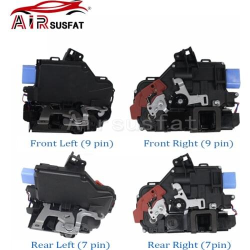 4 PCS Front+Rear Door Lock Actuators For VW Touareg Touran Golf V Plus JETTA III Seat Toledo 3D1837015A 3D1837016A 7L0839015A