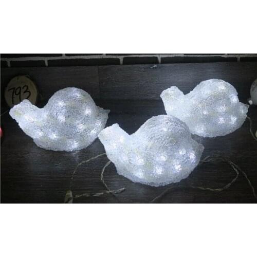 Christmas window decoration ornaments glowing acrylic snail shape decoration ornaments white LED snail ornaments