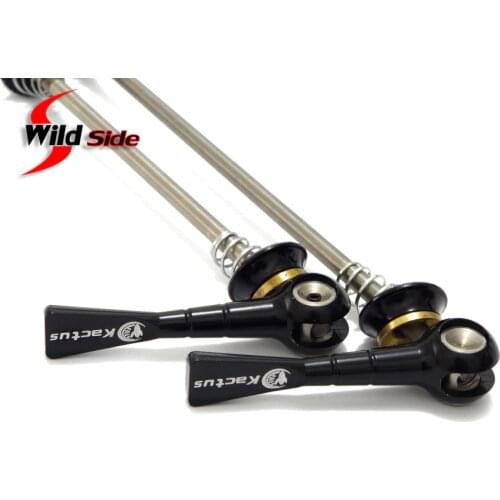 Ultra-light 55gpair Titanium Ti Axis Skewers QR MTB Road Bike Bicycle Quick Release Front 100 Rear 130135mm Wheel Hub Skewers