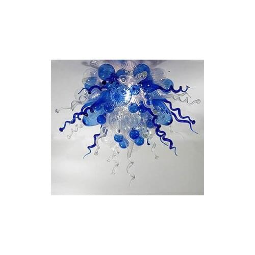Modern Room Lighting LED Light Source European Italian Dale Style Lustre Blown Glass Chandelier
