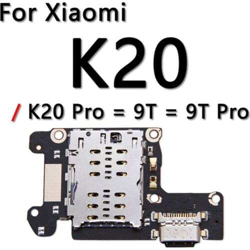 USB Charger Board Port Connector Mic PCB Dock Charging Flex Cable For XIAOMI Redmi K20 / K20pro / 9T / 9Tpro